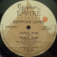 Egyptian Lover : Dance (12", RP)