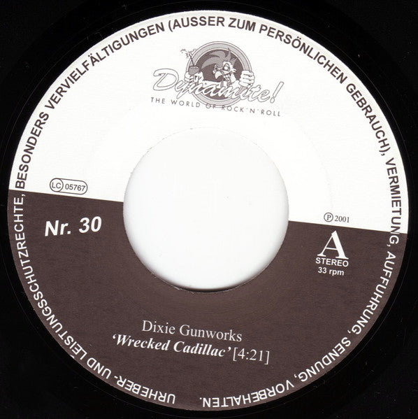 Dixie Gunworks / Jive Sharks / The Hot Rod Gang (2) : Dynamite! The World Of Rock 'n' Roll Nr. 30 (7", EP, Comp)