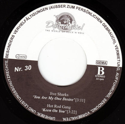 Dixie Gunworks / Jive Sharks / The Hot Rod Gang (2) : Dynamite! The World Of Rock 'n' Roll Nr. 30 (7", EP, Comp)