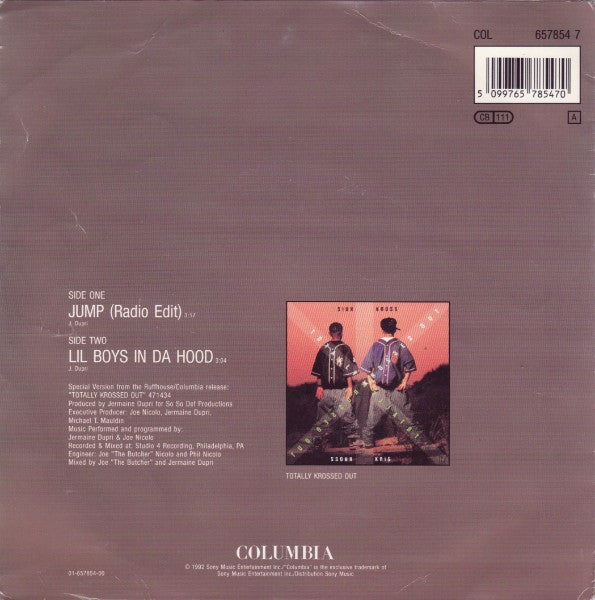 Kris Kross : Jump (7", Single)