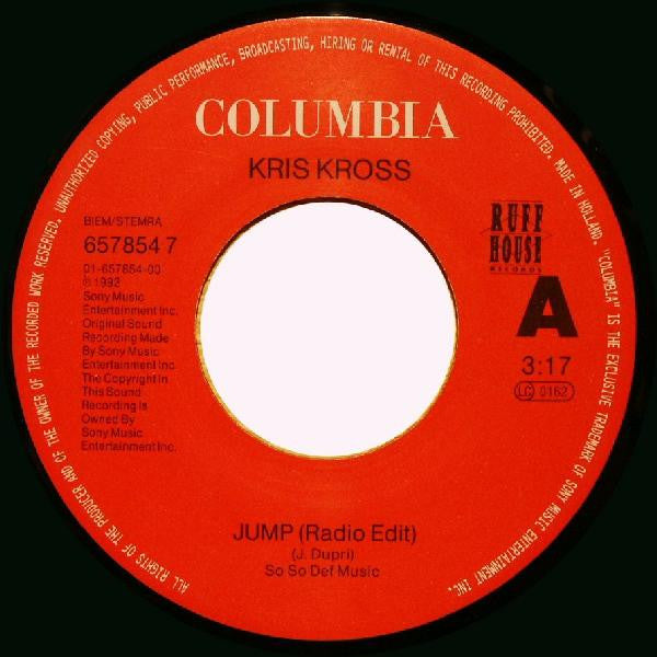 Kris Kross : Jump (7", Single)