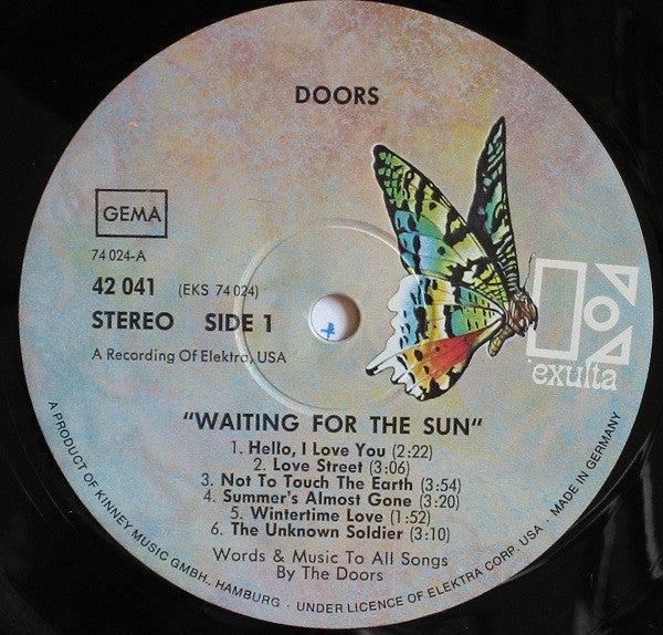 The Doors : Waiting For The Sun (LP, Album, RE)