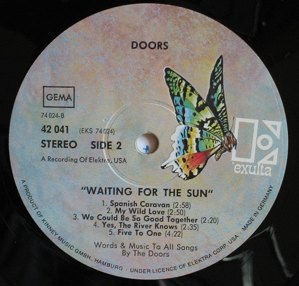 The Doors : Waiting For The Sun (LP, Album, RE)