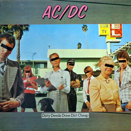 AC/DC : Dirty Deeds Done Dirt Cheap (LP, Album, RE)