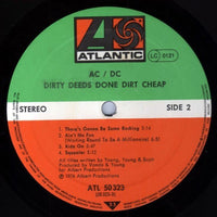 AC/DC : Dirty Deeds Done Dirt Cheap (LP, Album, RE)
