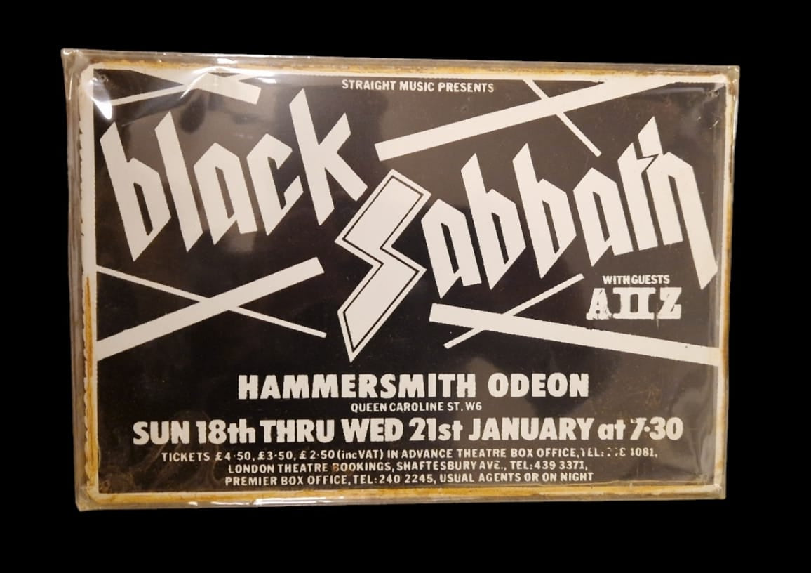 Black Sabbath - Hammersmith Odeon - Concert