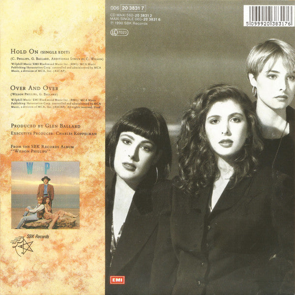 Wilson Phillips : Hold On (7", Single)