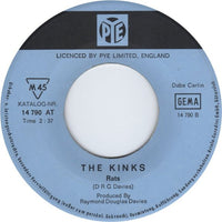 The Kinks : Apeman / Rats (7", Single, Mono)