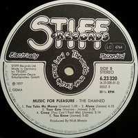 The Damned : Music For Pleasure (LP, Album)
