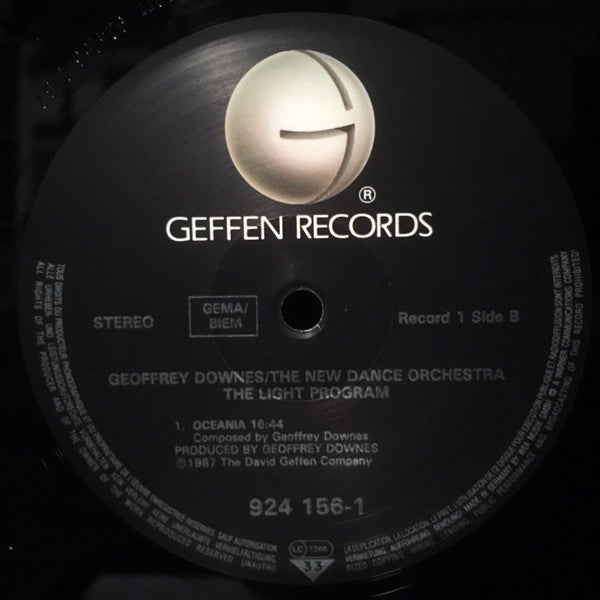Geoff Downes / The New Dance Orchestra (2) : The Light Program (2xLP, Album)
