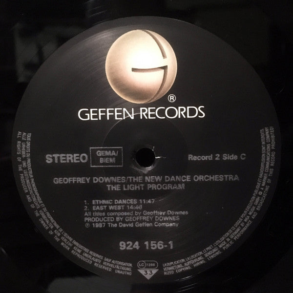 Geoff Downes / The New Dance Orchestra (2) : The Light Program (2xLP, Album)