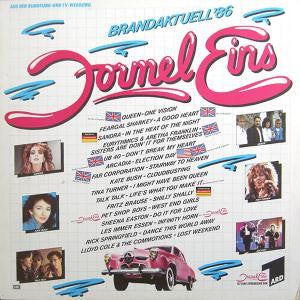 Various : Formel Eins - Brandaktuell '86 (LP, Comp, DMM)