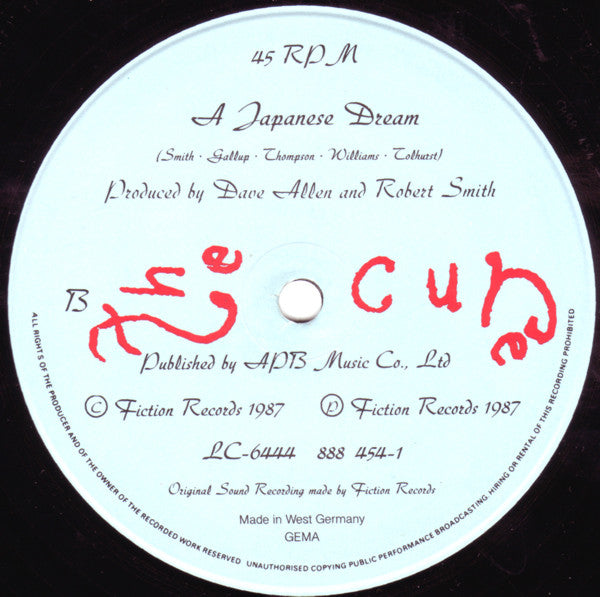 The Cure : Why Can't I Be You? (12" Remix) (12", Single)