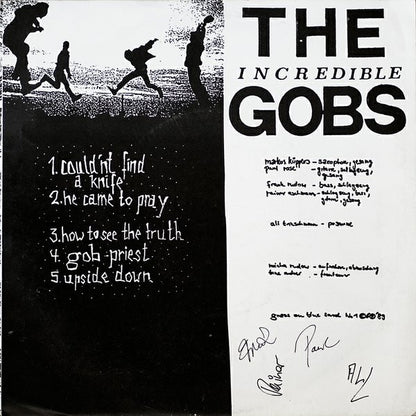 The Incredible Gobs : The Incredible Gobs (7")