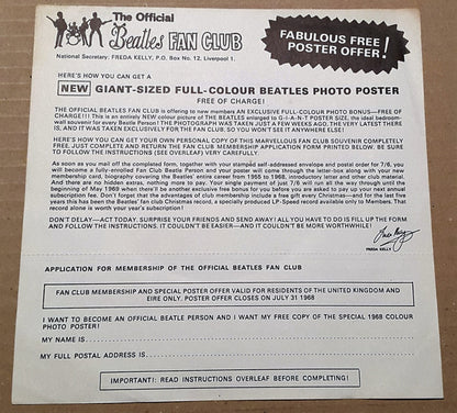 The Beatles : Lady Madonna (7", Single, Mono, 4 P)