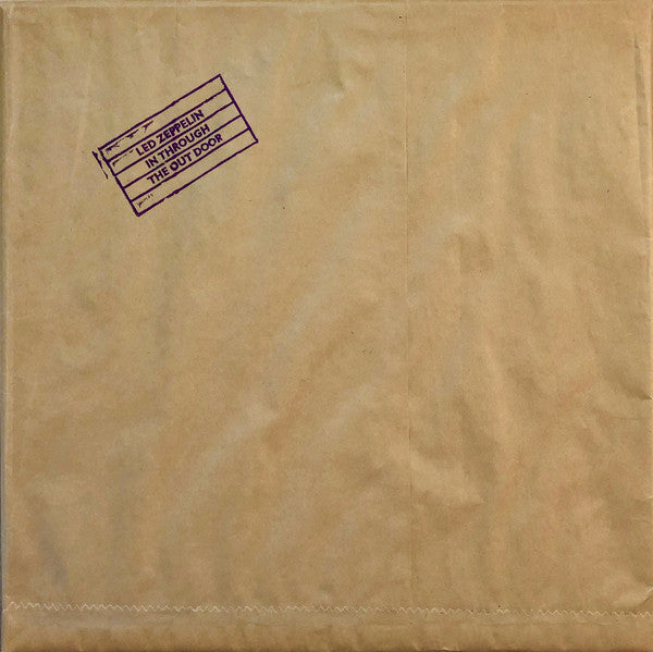 Led Zeppelin : In Through The Out Door (LP, Album, "B")