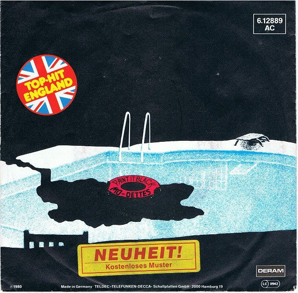 Mo-Dettes : Paint It Black (7", Single, Promo)
