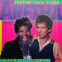 Aretha Franklin : Jumpin' Jack Flash (Plus 3 Special Remixes) (12", Maxi)