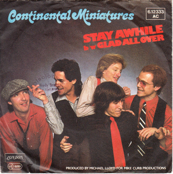 Continental Miniatures : Stay Awhile (7", Single)