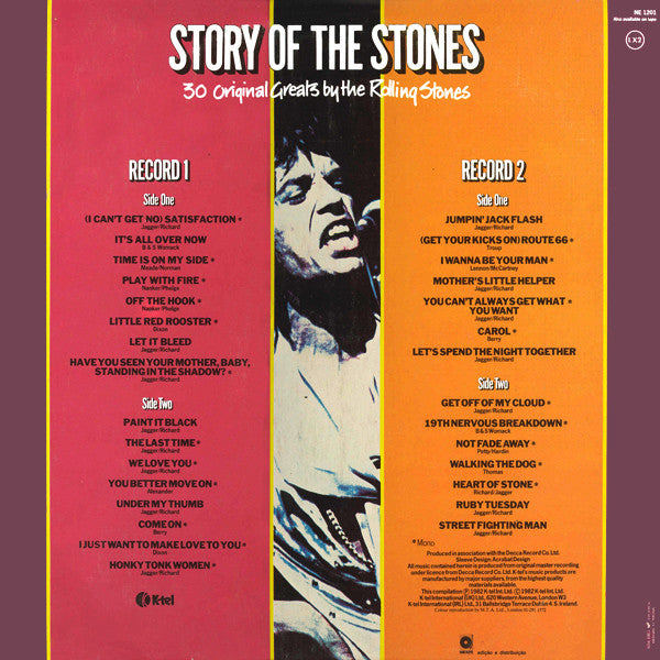The Rolling Stones : Story Of The Stones (2xLP, Comp, Mono)