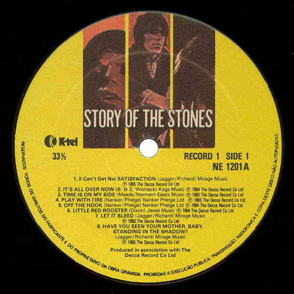 The Rolling Stones : Story Of The Stones (2xLP, Comp, Mono)