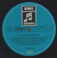 The Beatles : The Beatles' Greatest (LP, Comp, M/Print, RE)