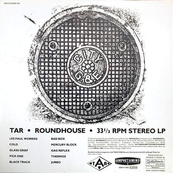 Tar : Roundhouse (LP, Album)