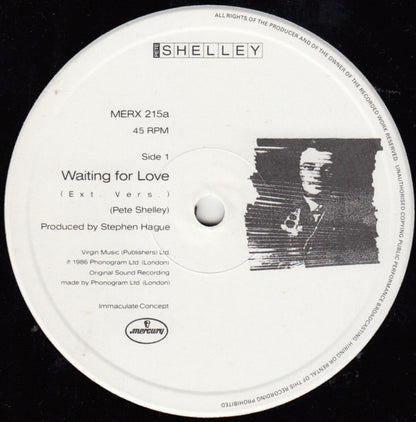 Pete Shelley : Waiting For Love (12")