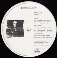 Pete Shelley : Waiting For Love (12")