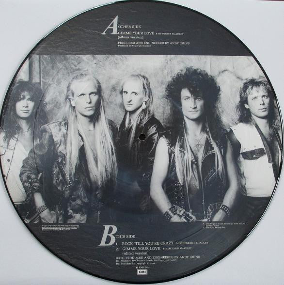 McAuley Schenker Group : Gimme Your Love (12", Pic)