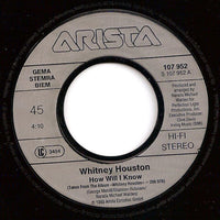 Whitney* : How Will I Know (7", Single, RP)