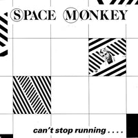 Space Monkey (3) : Can't Stop Running.... (7", Single)
