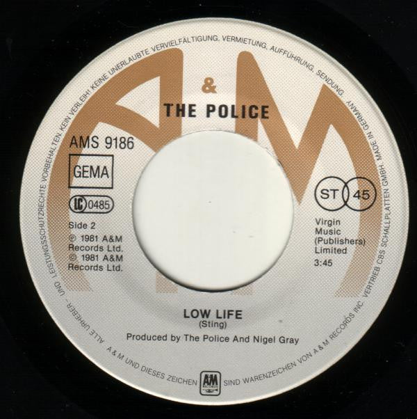 The Police : Spirits In The Material World (7", Single)