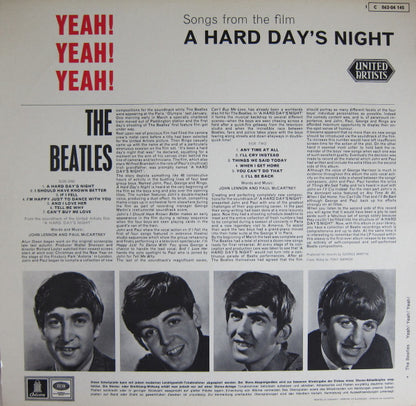 The Beatles : Yeah! Yeah! Yeah! (A Hard Day's Night) - Originals From The United Artists Picture (LP, Album, RE, Ast)