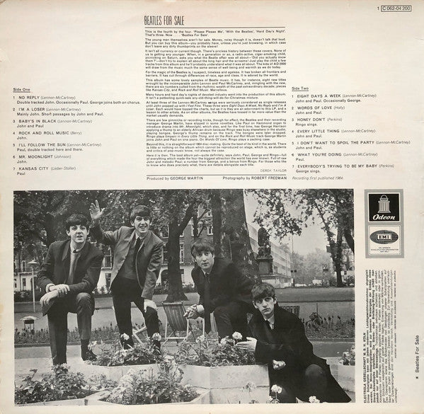 The Beatles : Beatles For Sale (LP, Album, RE, Ast)