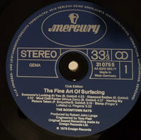 The Boomtown Rats : The Fine Art Of Surfacing (LP, Album, Club)
