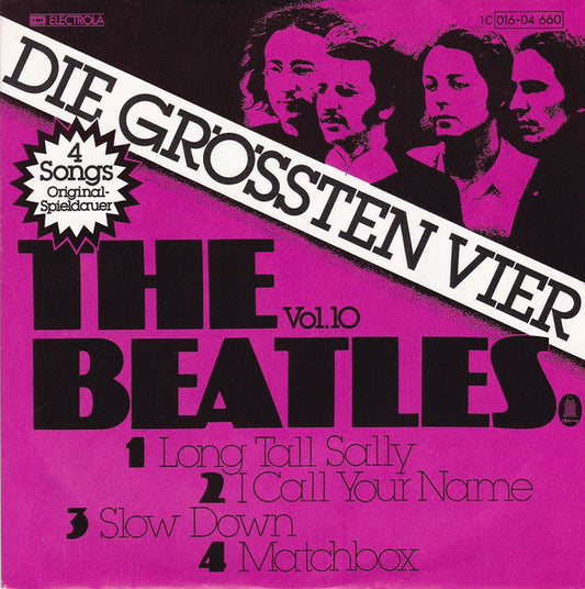 The Beatles : Die Grössten Vier Vol.10 (7", EP, Mono, RE)