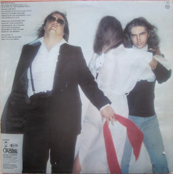 Meat Loaf : Bat Out Of Hell (LP, Album, Pri)