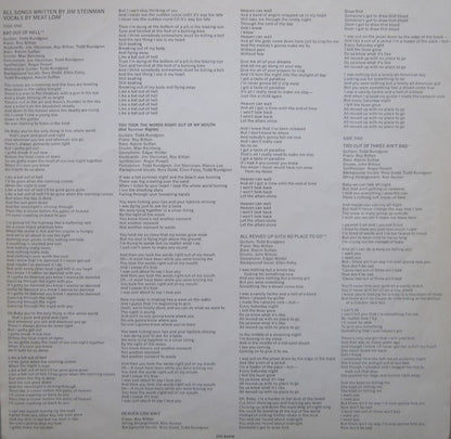 Meat Loaf : Bat Out Of Hell (LP, Album, Pri)