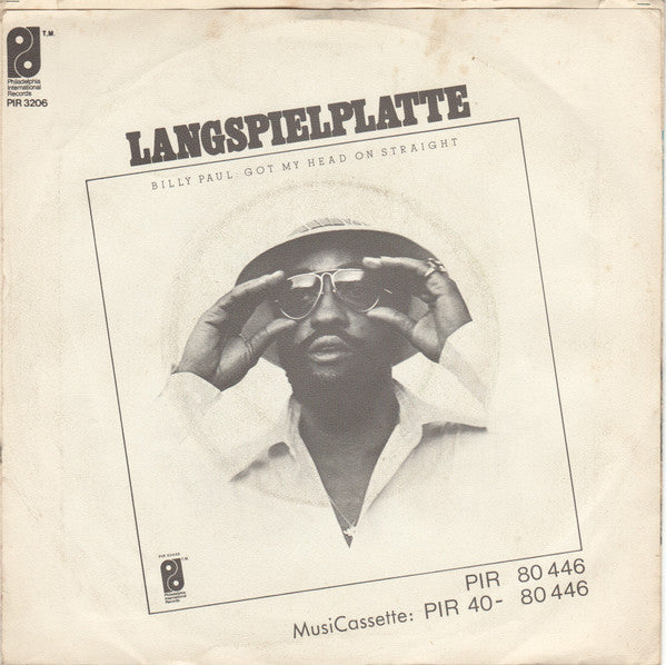 Billy Paul : I've Got So Much To Live For (7", Single)