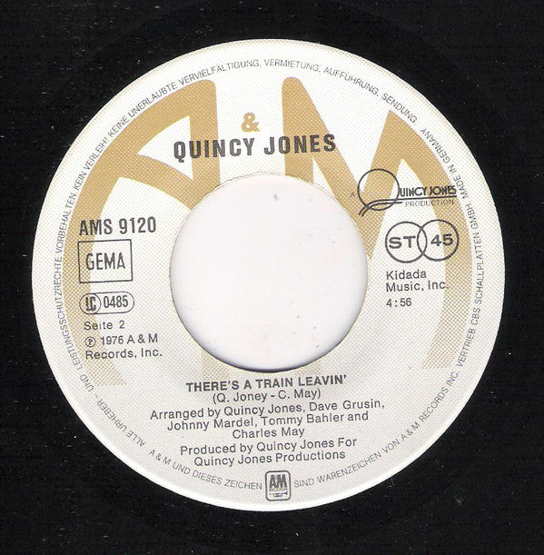 Quincy Jones : Ai No Corrida / There's A Train Leavin (7")