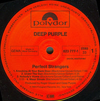 Deep Purple : Perfect Strangers (LP, Album, PRS)