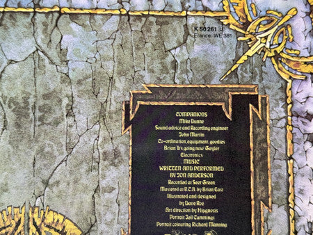 Jon Anderson : Olias Of Sunhillow (LP, Album)