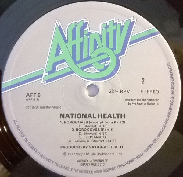 National Health : National Health (LP, Album)