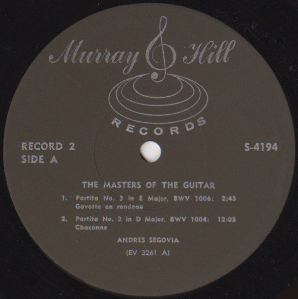 Andres Segovia* • Carlos Montoya • Laurindo Almeida • Manitas de Plata • Alirio Diaz* • John Williams (7) • Narciso Yepes • Sabicas • Renata Tarraga* : The Masters Of The Guitar (7xLP, Comp + Box)