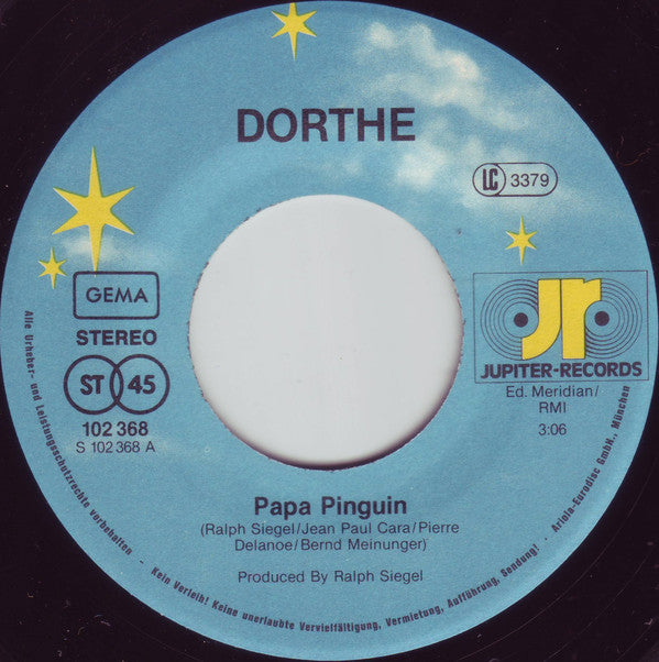 Dorthe* : Papa Pinguin (7", Single)