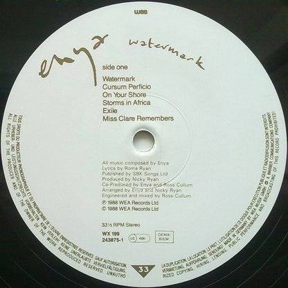 Enya : Watermark (LP, Album)