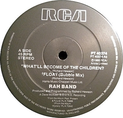 RAH Band : What'll Become Of The Children? (12")