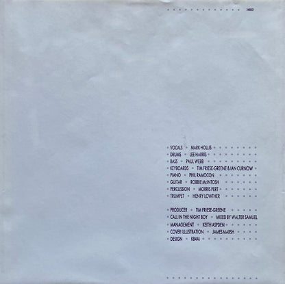 Talk Talk : It's My Life (LP, Album, No )