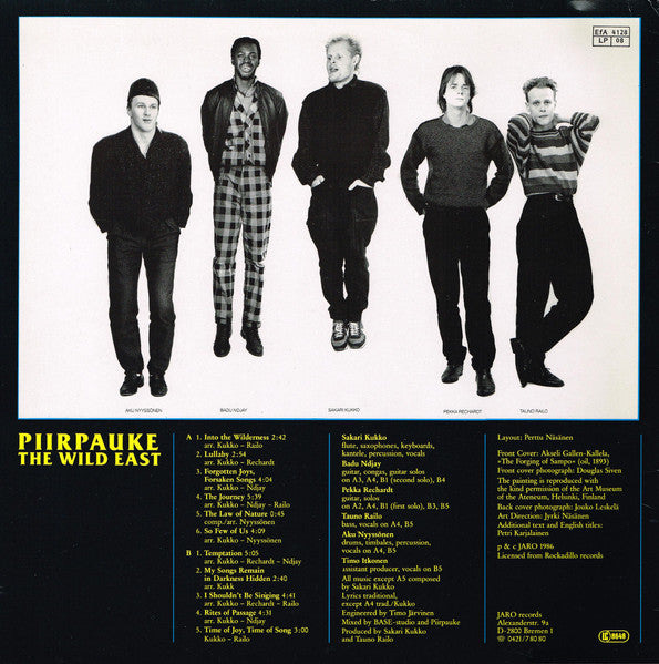 Piirpauke : The Wild East (LP, Album)